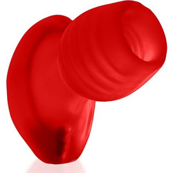 Oxballs Glowhole 1 Hollow Small Πρωκτική Σφήνα Κόκκινη