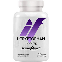 IronFlex L-Tryptophan 1000mg 90 Ταμπλέτες