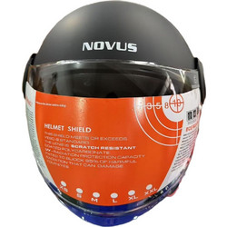 Novus NV430 Black Κράνος Μηχανής Jet 1100gr
