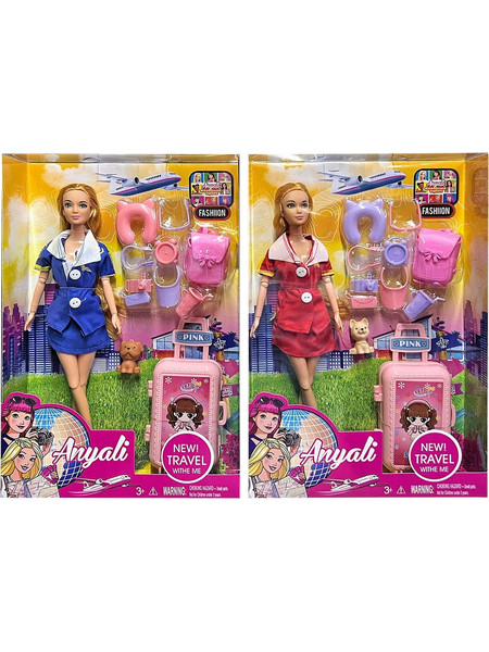 ToyMarkt Κούκλα Αεροσυνοδός Διάφορα Σχέδια 922121