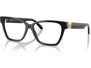 Versace VE3382 GB1 Γυναικείος Σκελετός Γυαλιών Οράσεως Κοκάλινος Μαύρος