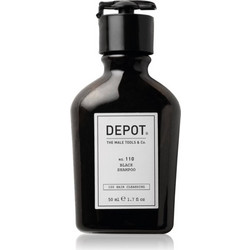 Depot 110 Black Σαμπουάν για Προστασία Χρώματος & Επανόρθωση για Βαμμένα Μαλλιά 50ml
