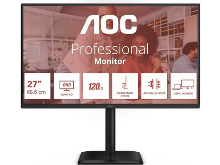 AOC Q27E4CV IPS Monitor 27" 2560x1440 QHD 120Hz 4ms