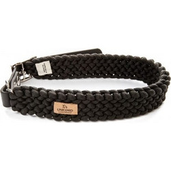 Unicord Knitted Braid Κολάρο Σκύλου Μαύρο 44-50cm