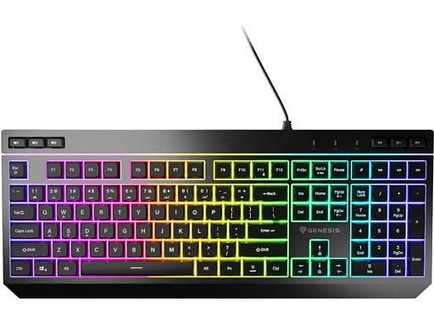 Genesis Rhod 530 Gaming Πληκτρολόγιο RGB Black