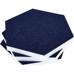 t.akustik Hexagon Melamine Ηχοαπορροφητικά Πάνελ 29x29x2.5cm 3τμχ Μπλε