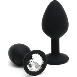 Platanomelon Πρωκτική Σφήνα Diamond Plug 7cm Κόκκινη Μαύρη
