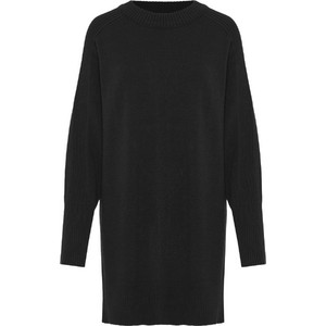 Funky Buddha Midi Καθημερινό Φόρεμα Πλεκτό Μαύρο FBL012-104-13 Funky Buddha Midi Καθημερινό Φόρεμα Πλεκτό Μαύρο FBL012-104-13