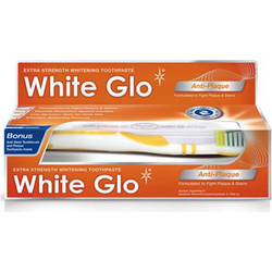 White Glo Anti-Plaque Οδοντόβουρτσα + Οδοντόκρεμα 150ml