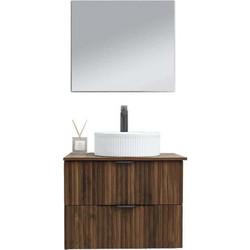 Nextdeco Sandra Σετ Έπιπλο Μπάνιου με Νιπτήρα & Καθρέπτη 35840