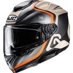 HJC RPHA 72 Ernem MC7SF Grey Black White Orange Κράνος Μηχανής Full Face 1450gr