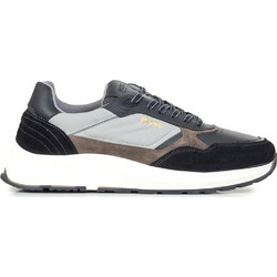 Boss Shoes Ανδρικά Sneakers Μαύρα Γκρι CE124