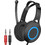 Leewello EJ-032 Gaming Headset Over Ear Black Blue