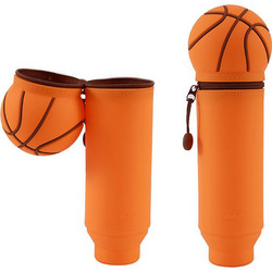iTotal Basketball Κασετίνα Βαρελάκι Πορτοκαλί XL2482M