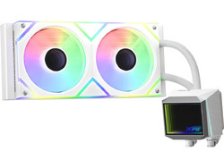 Adata XPG Levante II 240 White Υδρόψυξη CPU 120mm ARGB για Socket 1200 / 1700 / 1851 / AM4 / AM5 / 115x