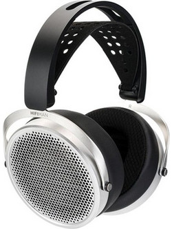 HiFiMAN HE 600 Ασύρματα Bluetooth Ακουστικά Studio Over Ear Μαύρα Ασημί