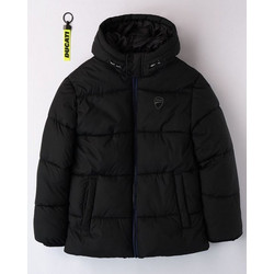 Ducati Παιδικό Μπουφάν Χειμωνιάτικο Puffer Αντιανεμικό Μαύρο GA645-0658