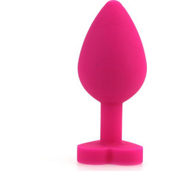 Kinksters Be Mine Heart Πρωκτική Σφήνα 8cm Ροζ