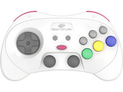 Retro-Bit SEGA Saturn Pro Wireless Controller για PC & Switch White