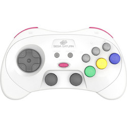 Retro-Bit SEGA Saturn Pro Wireless Controller για PC & Switch White
