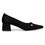 Envie Shoes Γόβες Suede με Χοντρό Χαμηλό Τακούνι Μαύρες E02-22246-34