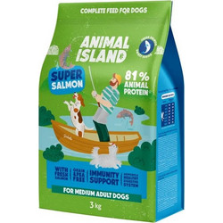 Animal Island Adult Grain Free with Super Salmon 3kg