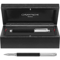Caran d'Ache Varius Ebony Silver - Black Στυλό Διαρκείας 233.340885