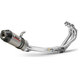 MIVV Oval Σετ Εξάτμισης για Yamaha XSR 900 με Σιγαστήρα Titanium