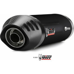 MIVV Oval Τελικό Εξάτμισης για Honda CBR 1000RR με Σιγαστήρα Carbon