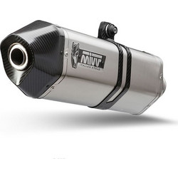 MIVV Speed Edge Τελικό Εξάτμισης για Suzuki V-Strom 1000 με Σιγαστήρα Steel