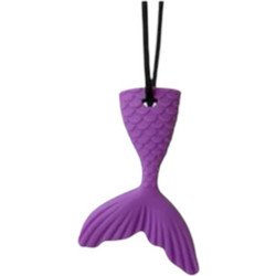 QueenMother Μασητικό Μενταγιόν Σιλικόνης Mermaid Tail Purple