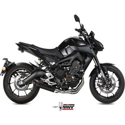 MIVV Suono Σετ Εξάτμισης για Yamaha MT 09 με Σιγαστήρα Black