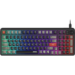 MSI Forge GK110 Gaming Πληκτρολόγιο RGB Black