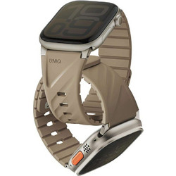 Uniq Fluo Λουράκι Σιλικόνης Beige (Apple Watch 40 / 41 / 42 / 44 / 45 / 46 / 49mm)