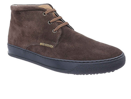 Texter Ανδρικά Μποτάκια Suede Καφέ 7072