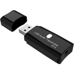 Plug & Play ΒΤ-TX6 Bluetooth 5.0 Audio Receiver & Transmitter USB-A / 3.5mm