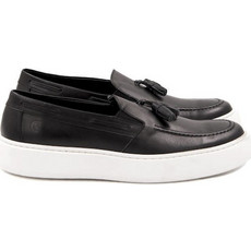 Commanchero Ανδρικά Μοκασίνια Loafers Δερμάτινα Μαύρα 72342-721