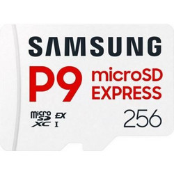 Samsung P9 microSDXC 256GB Class 10 U3 V30 UHS-I A1 800MB/s