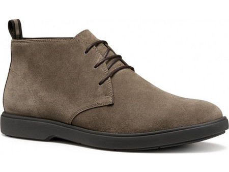 Geox EC17 Ανδρικά Μποτάκια Suede Γκρι U56LAD00022C1018