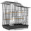 PawHut Κλουβί Πτηνών 47.5x36x54.5cm D10-110V00BK