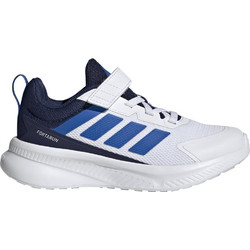Adidas Fortarun 4.0 Παιδικά Αθλητικά Παπούτσια για Τρέξιμο Λευκά Navy Μπλε Royal Blue JR9834