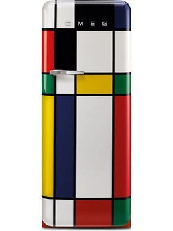 Smeg 50’s style FAB28RDMC6 Retro Μονόπορτο Ψυγείο 270lt Υ153xΠ60.1xΒ72.8cm Πολύχρωμο