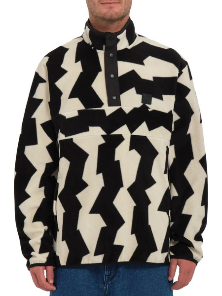 Volcom Ανδρικό Φούτερ Λευκό Μαύρο A4632300-DWH