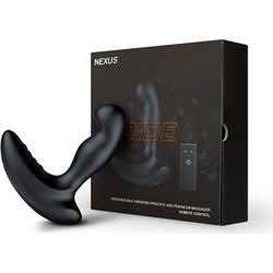 Nexus Ride Πρωκτική Σφήνα με Δόνηση 14cm Μαύρη