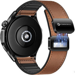 Forcell F-Design FS20 Λουράκι Δερμάτινο Brown (Universal 22mm)