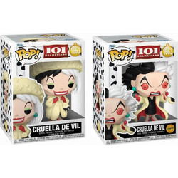 Funko Pop! 101 Dalmatians 1663 Cruella De Vil & Chase Limited Edition 2τμχ