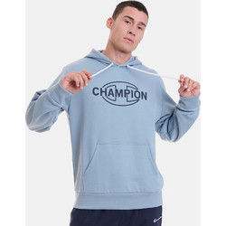Champion Ανδρικό Αθλητικό Φούτερ με Κουκούλα Γαλάζιο 221647-BS202