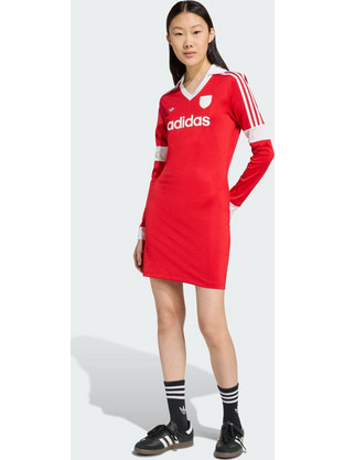 Adidas Mini Αθλητικό Φόρεμα Κόκκινο JY3526