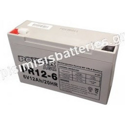 Poweragm PR12-6 Μπαταρία VRLA-AGM 6V 12Ah