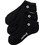 Hurley Ανδρικές Κάλτσες Κοντές με Σχέδια Μαύρες 3Pack MSO000069-H010